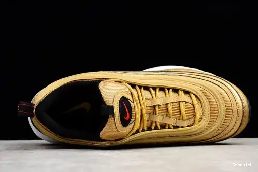 QS AIR METALLIC MAX 97 NIKE OG 884421-700 GOLD 0526